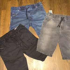 Diesel Krooshort size 34, lot of 3